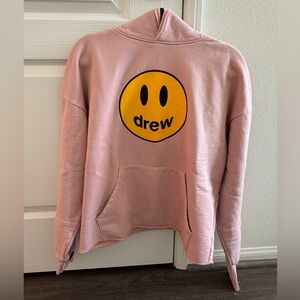 Limited Edition Drew House Pink Smiley Hoodie Justin Bieber Size 2